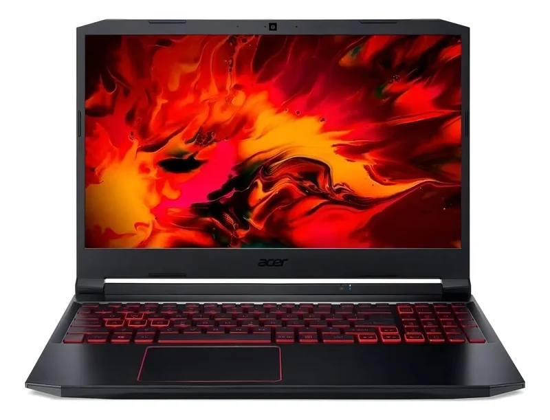 ACER Notebook Gamer Nitro 5 AN515-55-79X0 Intel Core CI7 10750H, 8GB, 512GB SDD, NVIDIA GeForceGTX 1650, Windows, preto