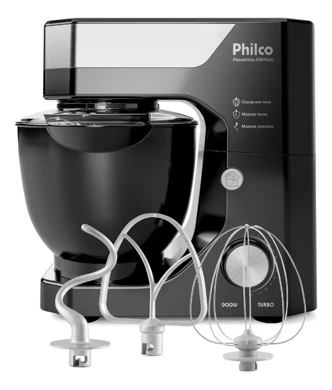 Batedeira Philco Planetária PBP90A Turbo 900W