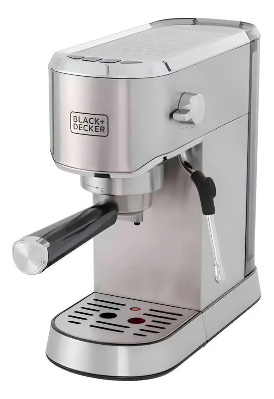 Cafeteira Espresso Black&Decker Multifunções Cáps e Tradicional 2 Xícaras
