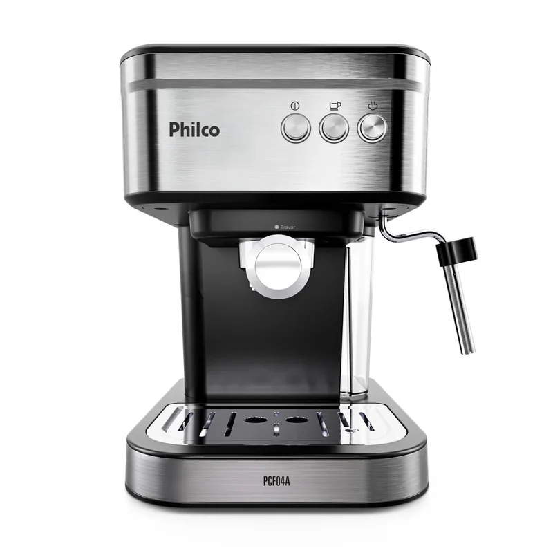 Cafeteira Expresso Philco 1,2L 20 Bar 950W Pressão de 20bar Saída de vapor PCF04A 1,2 Litros