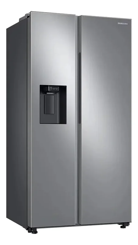 Geladeira Samsung RS60 Side by Side com All Around Cooling e SpaceMax 628L Inox Look 628 litros