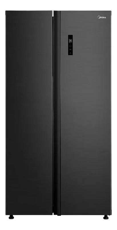 Geladeira Side by Side 511L Inverter Cor Preto Conectada Midea MD-RS710FGD281 511 L