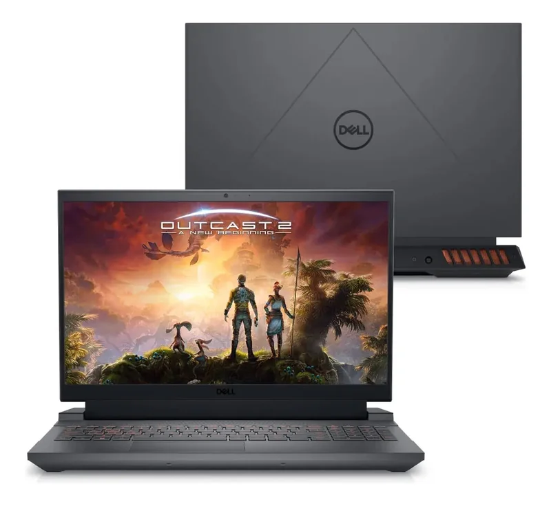 Notebook Gamer Dell G15-i1300-A25P 15.6" FHD 13ª Geração Intel Core i5 8GB 512GB SSD NVIDIA RTX 3050 Windows 11